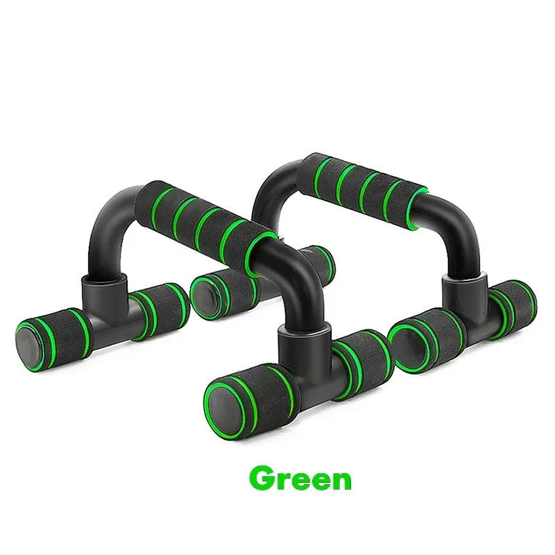 U-Shaped Push-Up Bars - Ergonomic Foam Grip Handles for Chest & Upper Body Training