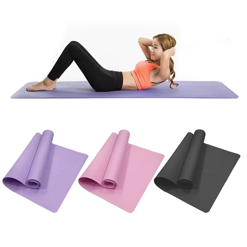 Premium 4MM EVA Yoga Mat - Non-Slip Exercise & Fitness Mat for Yoga, Pilates & Gym