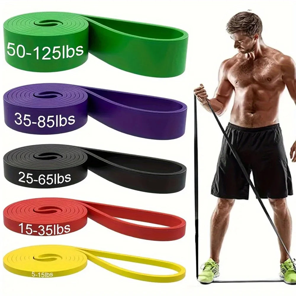 Stackable Resistance Bands Set- TPE Strength Training Bands