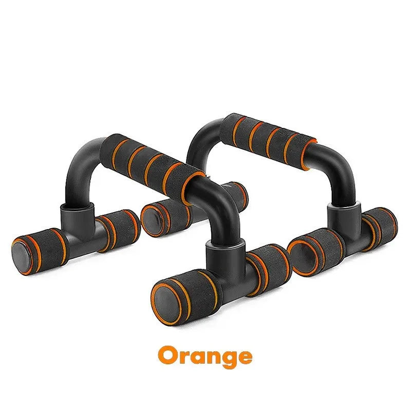 U-Shaped Push-Up Bars - Ergonomic Foam Grip Handles for Chest & Upper Body Training