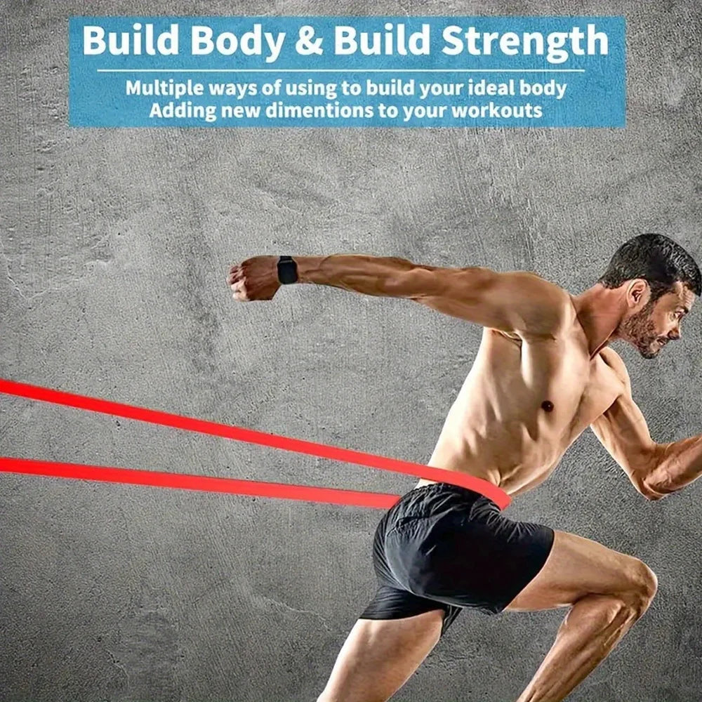 Stackable Resistance Bands Set- TPE Strength Training Bands