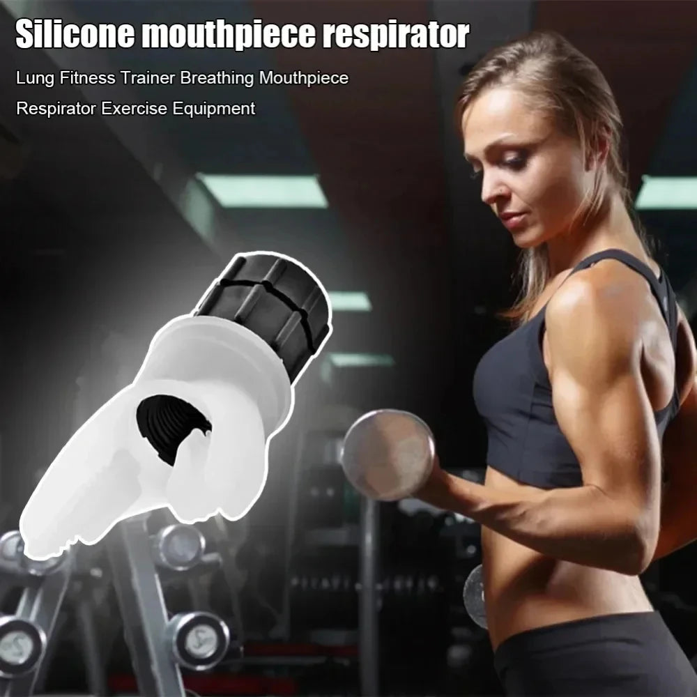 Lung Capacity Trainer - Portable Breathing Exercise Device for Respiratory Fitness