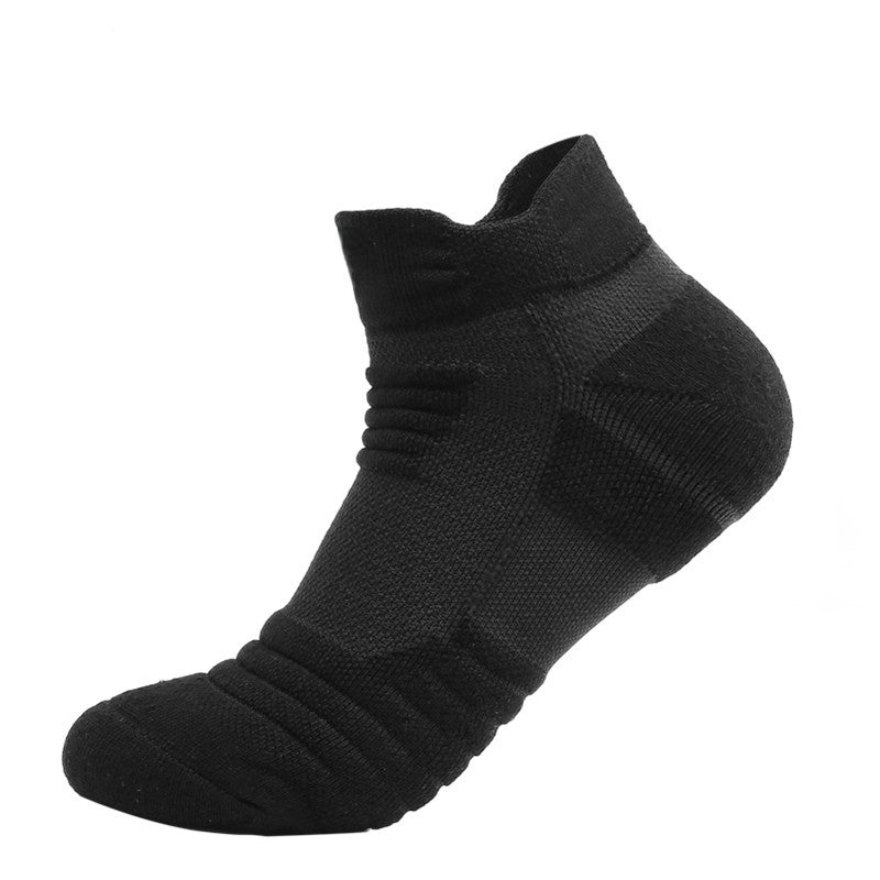 Anti-Slip Performance Soccer Socks - Cotton Athletic Crew & Ankle Socks