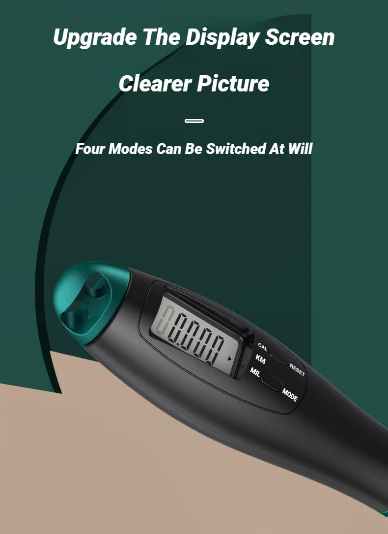 Digital Counting Jump Rope - Adjustable Speed Skipping Rope with Counter