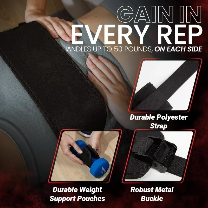 Premium Dumbbell Exercise Belt - Limited Stock: Only 7 Remaining