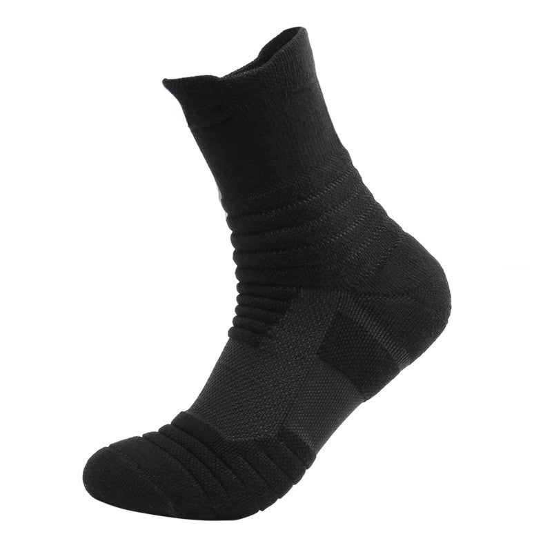 Anti-Slip Performance Soccer Socks - Cotton Athletic Crew & Ankle Socks