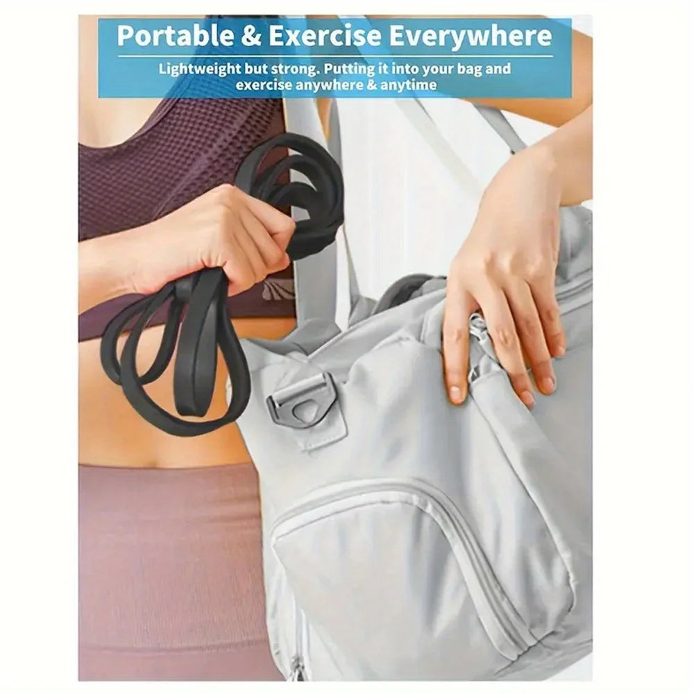 Stackable Resistance Bands Set- TPE Strength Training Bands