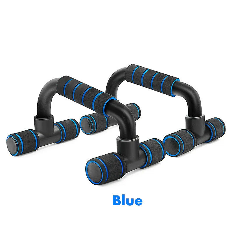 U-Shaped Push-Up Bars - Ergonomic Foam Grip Handles for Chest & Upper Body Training