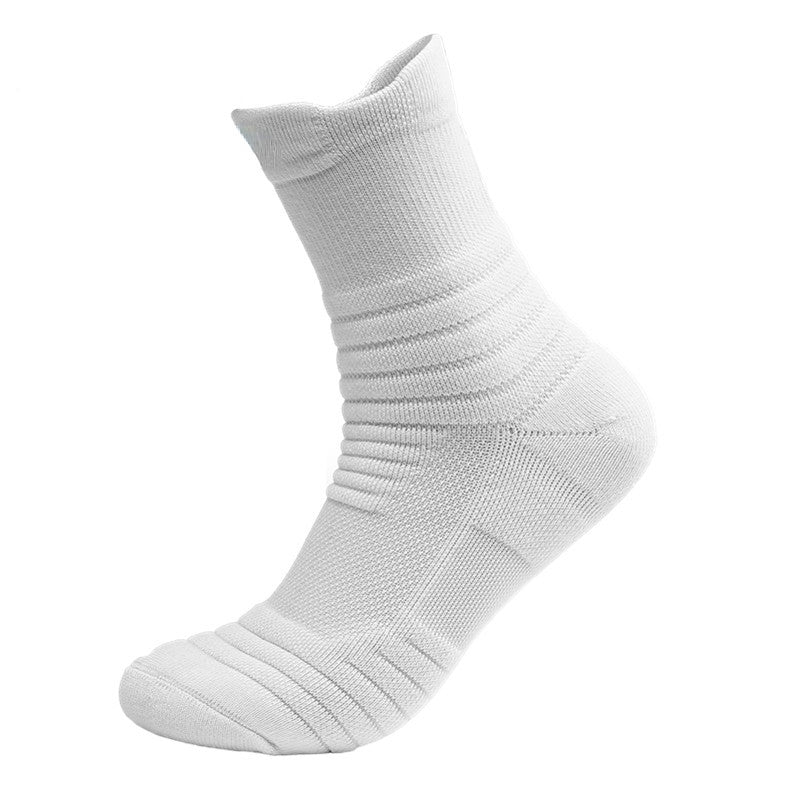 Anti-Slip Performance Soccer Socks - Cotton Athletic Crew & Ankle Socks