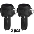 Premium Ankle Straps for Cable Machines - Reinforced Fitness Cuffs for Leg Workouts & Glute Training