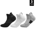 Anti-Slip Performance Soccer Socks - Cotton Athletic Crew & Ankle Socks
