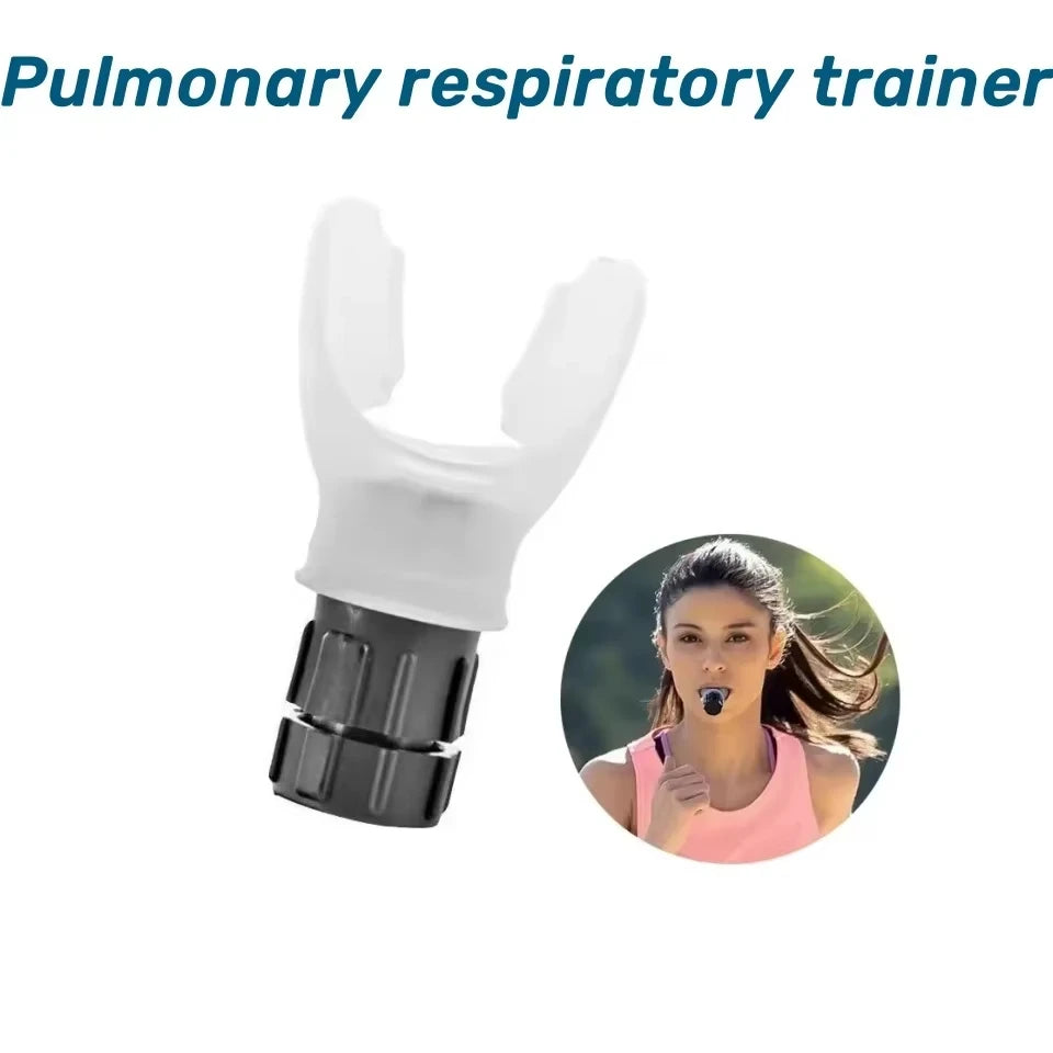 Lung Capacity Trainer - Portable Breathing Exercise Device for Respiratory Fitness