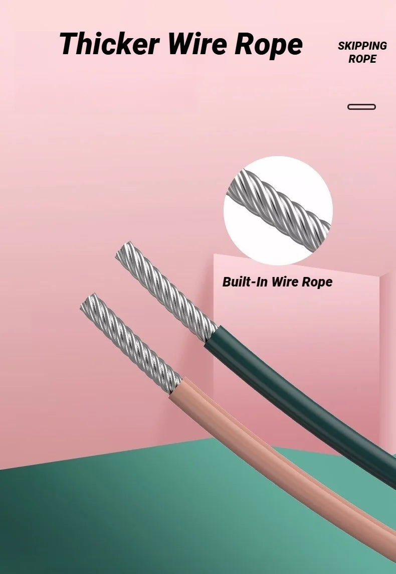 Digital Counting Jump Rope - Adjustable Speed Skipping Rope with Counter